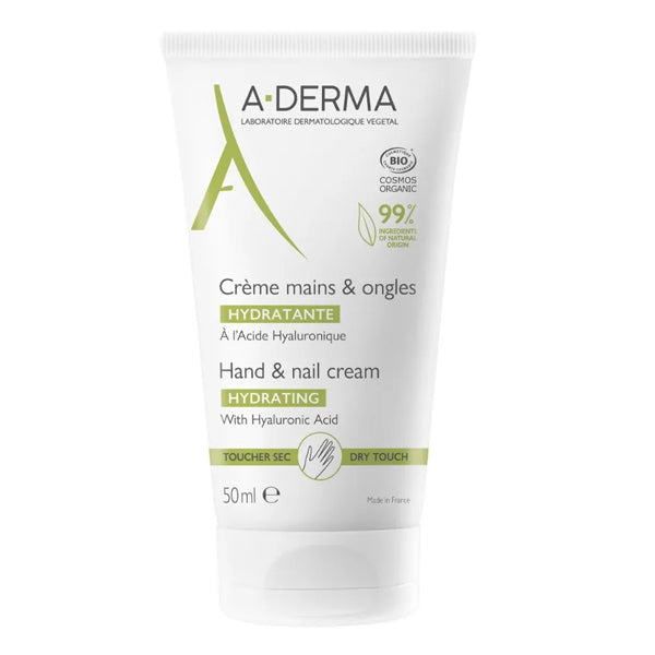 A-DERMA ESSENTIAL RANGE moisturizing cream for hands and nails 50 ml