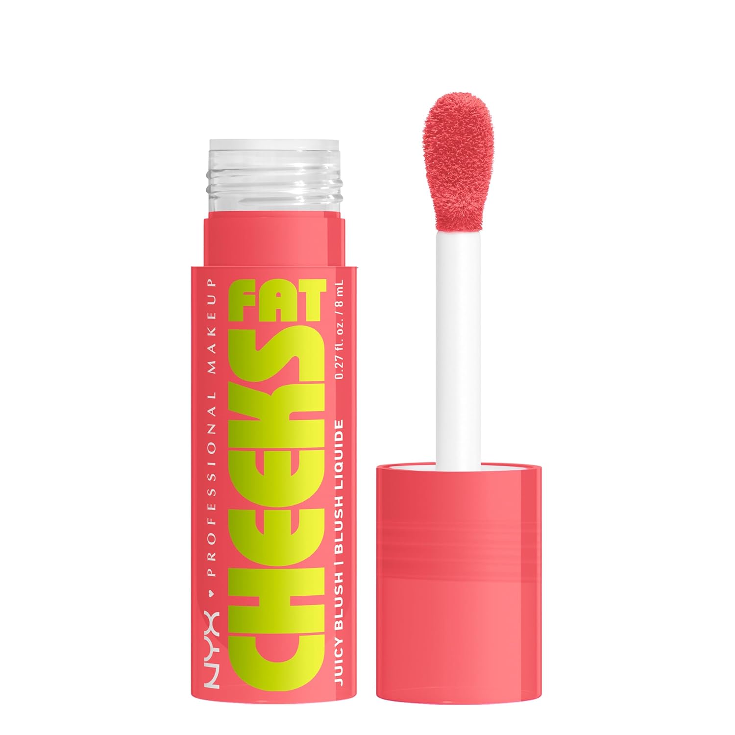 NYX PROFESSIONAL MAKE UP FAT CHEEKS Hydrating Liquid Blush #05-Peach Plunge 8 ml