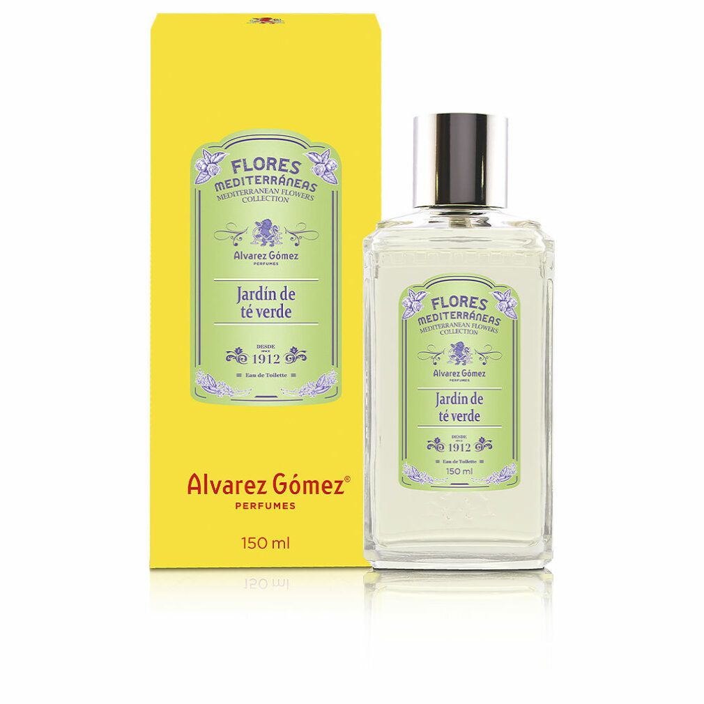 ALVAREZ GOMEZ FIORI MEDITERRANEI tè verde da giardino eau de toilette spray 150 ml