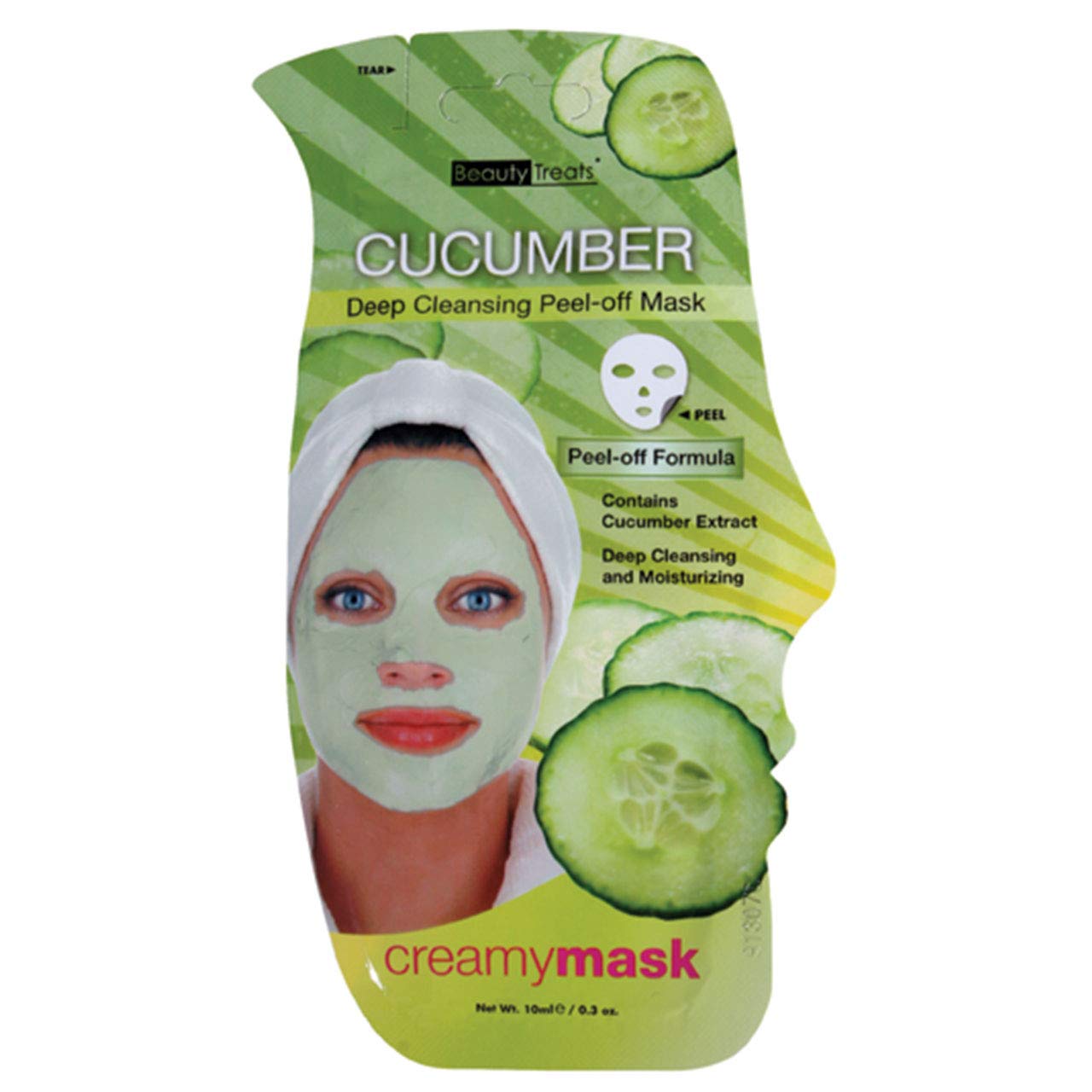 7TH HEAVEN FAB FACE FOOD CUCUMBER Maschera peeling ultra-purificante al cetriolo 8ml