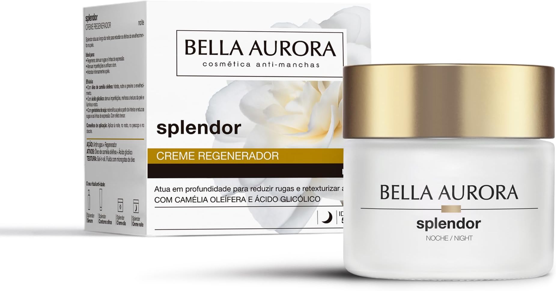 BELLA AURORA SPLENDOR 10 rigeneratore notte totale 50 ml