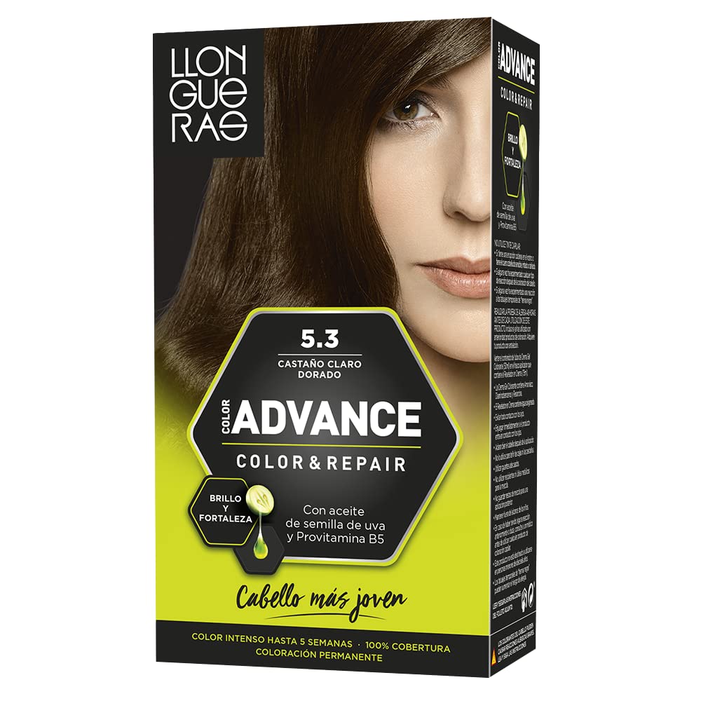 LLONGUERAS COLOR ADVANCE #5,3 castano chiaro dorato 1 pz