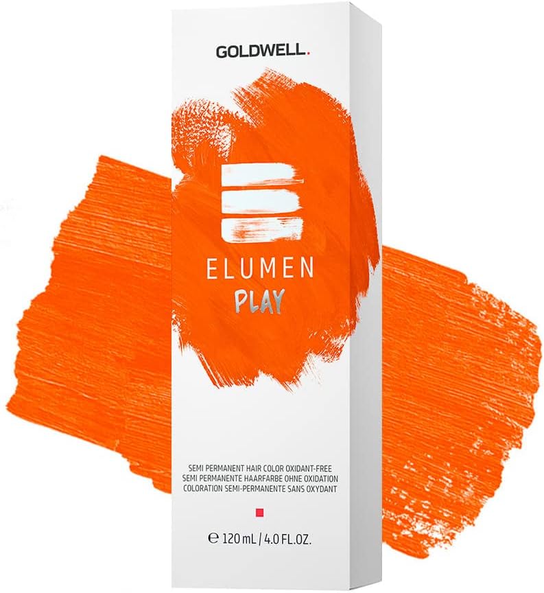 GOLDWELL ELUMEN PLAY semi permanent hair color oxidant-free #orange 120 ml