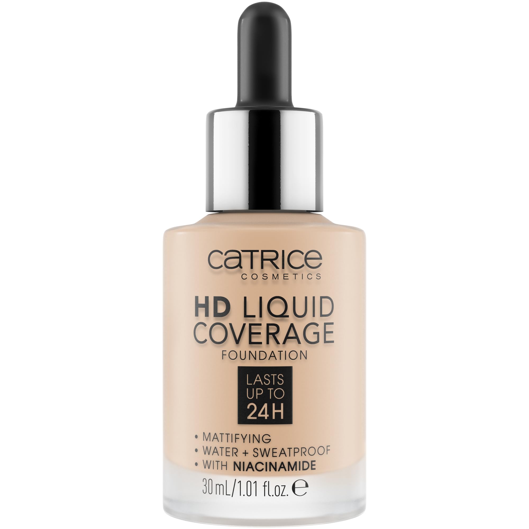 CATRICE HD LIQUID COVERAGE FONDOTINTA dura fino a 24 ore #036-nocciola 30 ml