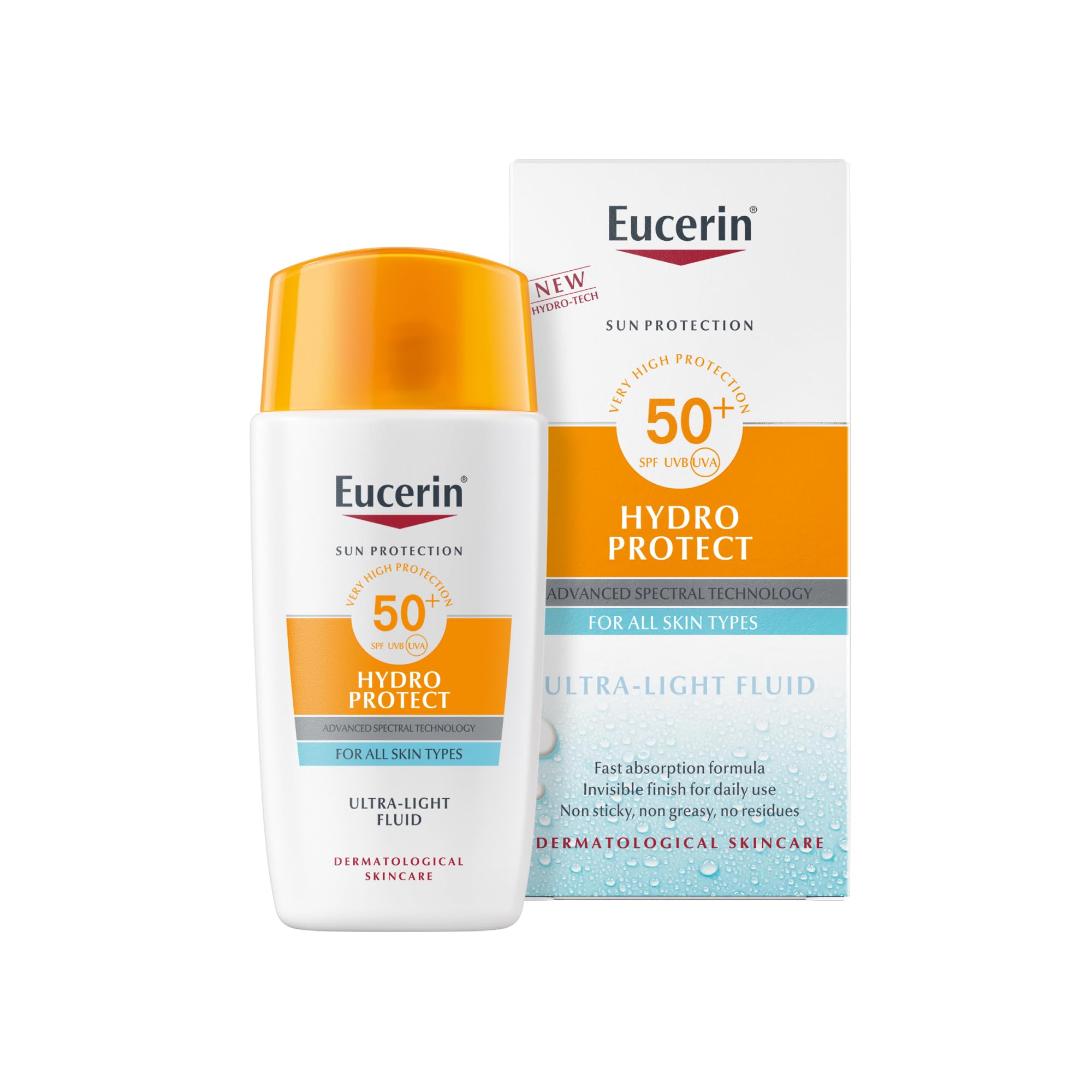 EUCERIN Crème Solaire Visage Hydro Protect SPF50+ 50 ml