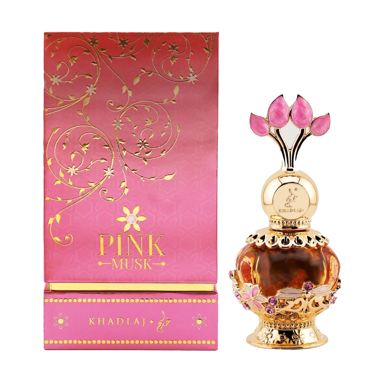 KHADLAJ PINK MUSK parfum concentré en huile 20 ml