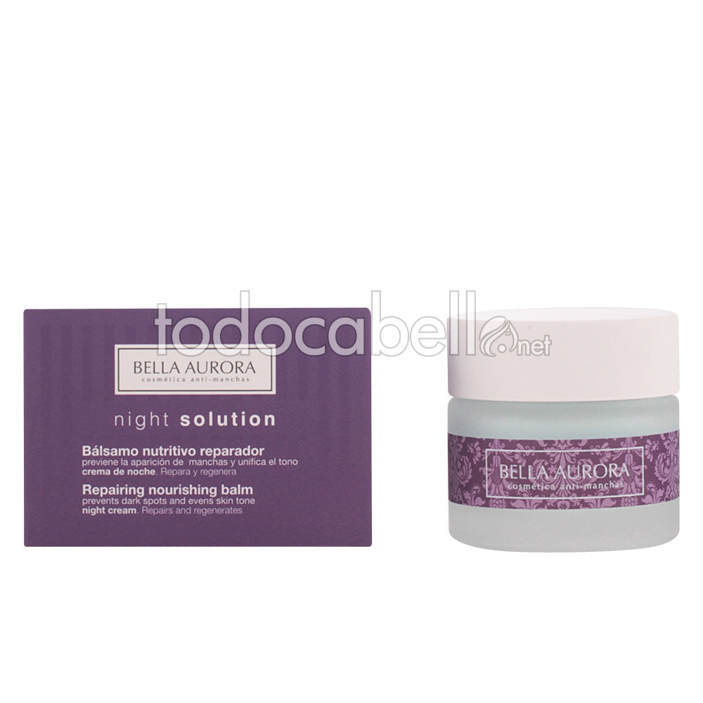 BELLA AURORA NIGHT balsamo nutriente riparatore anti-macchie 50 ml