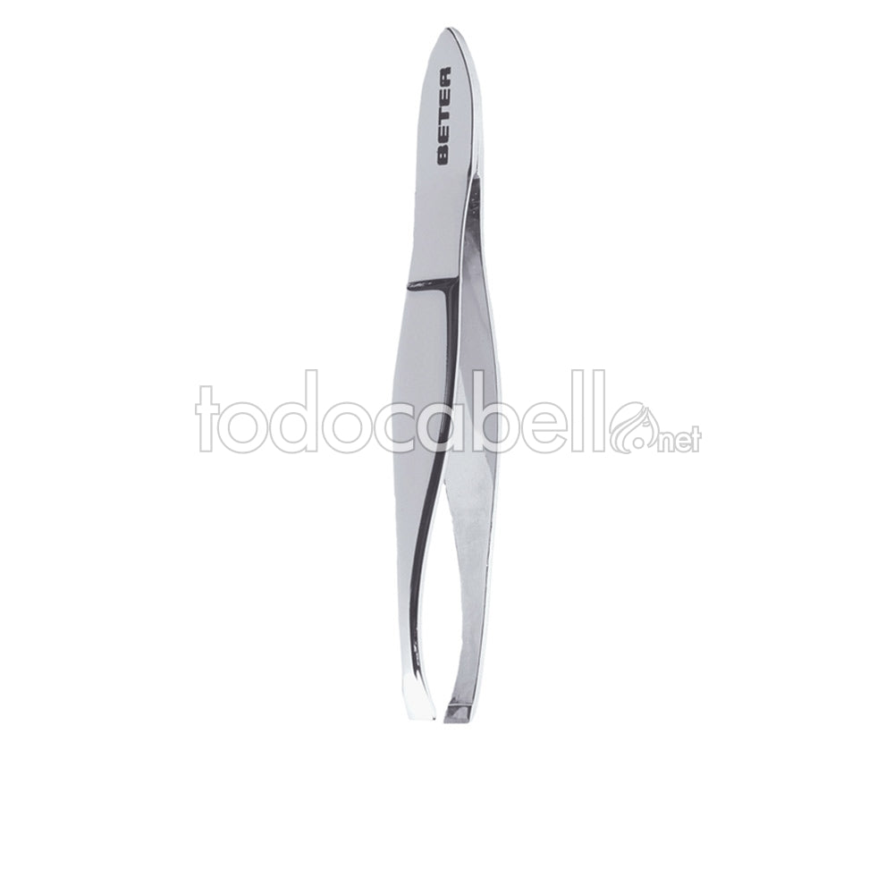 BETER TWEEZERS straight chrome tip 1 unit