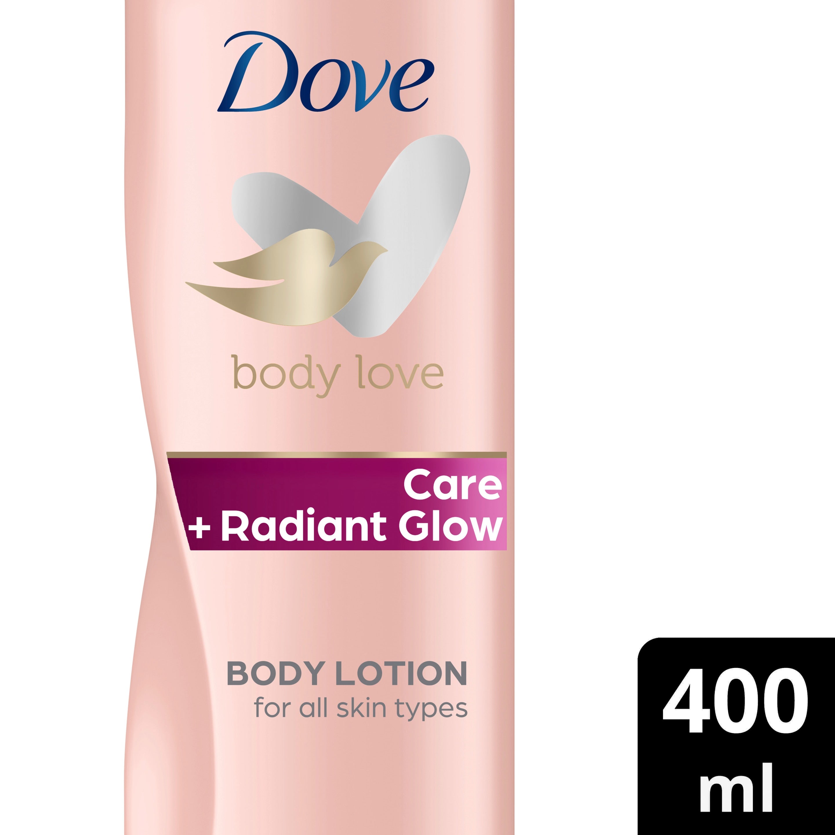 DOVE ÉCLAT RADIEUX lotion corporelle tous types de peaux 400 ml