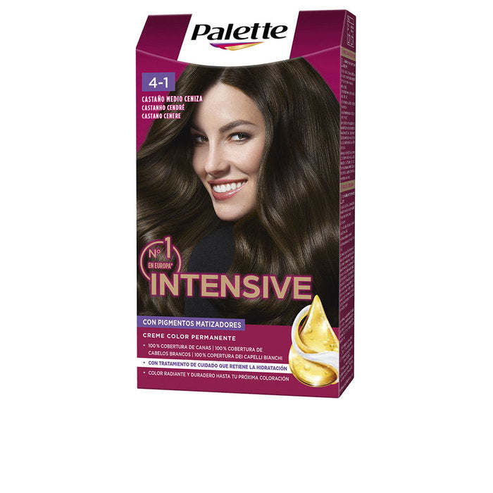 PALETTE INTENSIVE colorazione #4.1-Castano Cenere Medio 1 unità
