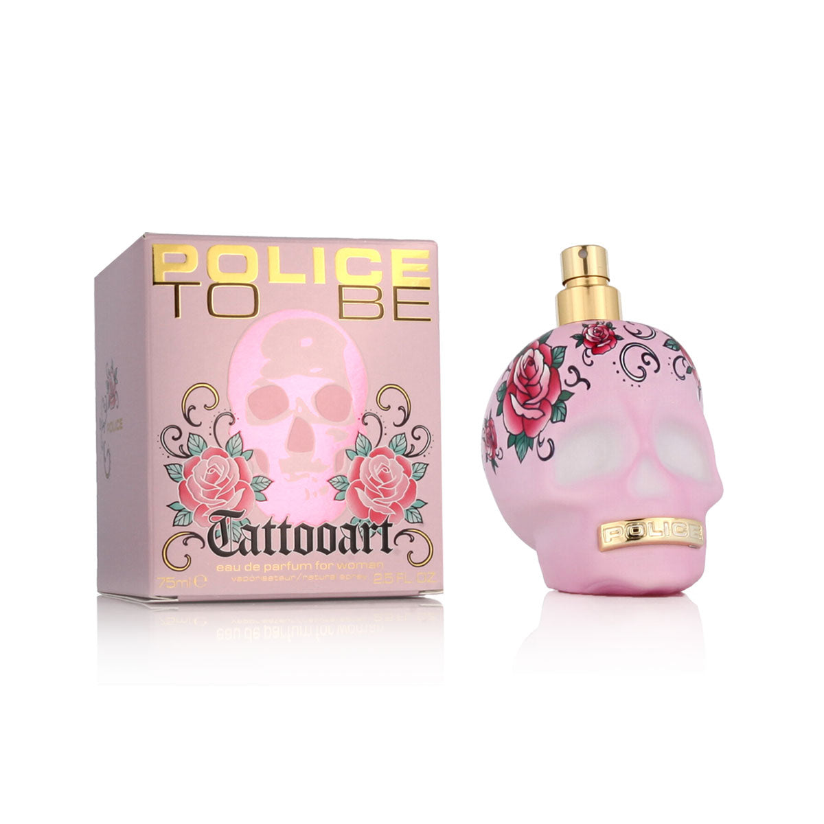 POLICE TO BE TATTOO ART FOR WOMAN eau de parfum vaporisateur 75 ml