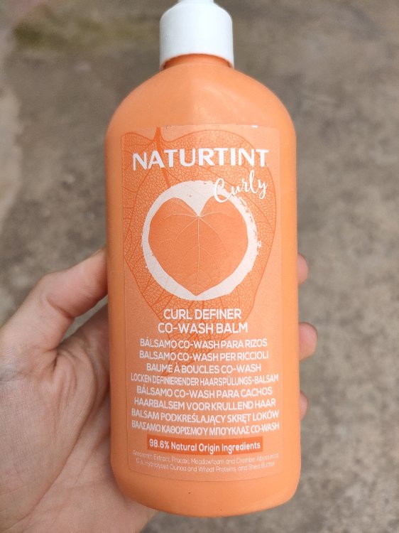 Baume co-lavant NATURTINT CURLY pour cheveux bouclés 330 ml