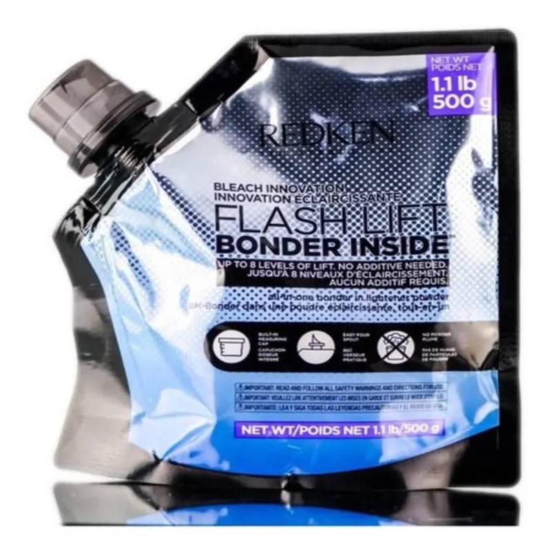 REDKEN FLASH LIFT BONDER INSIDE poudre décolorante tout-en-un avec bonder intégré 500 gr