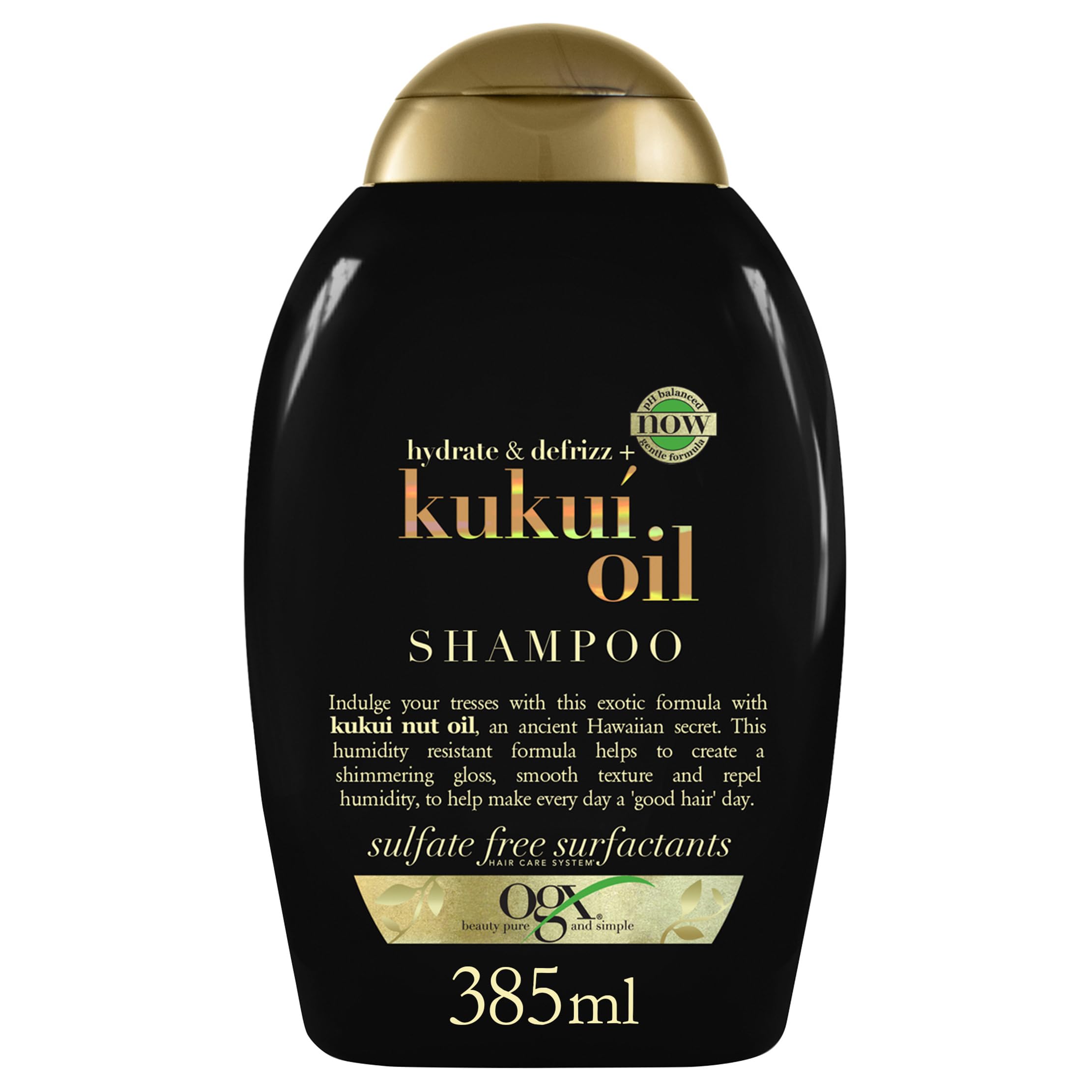 Shampooing anti-frisottis à l'huile de Kukui OGX 385 ml
