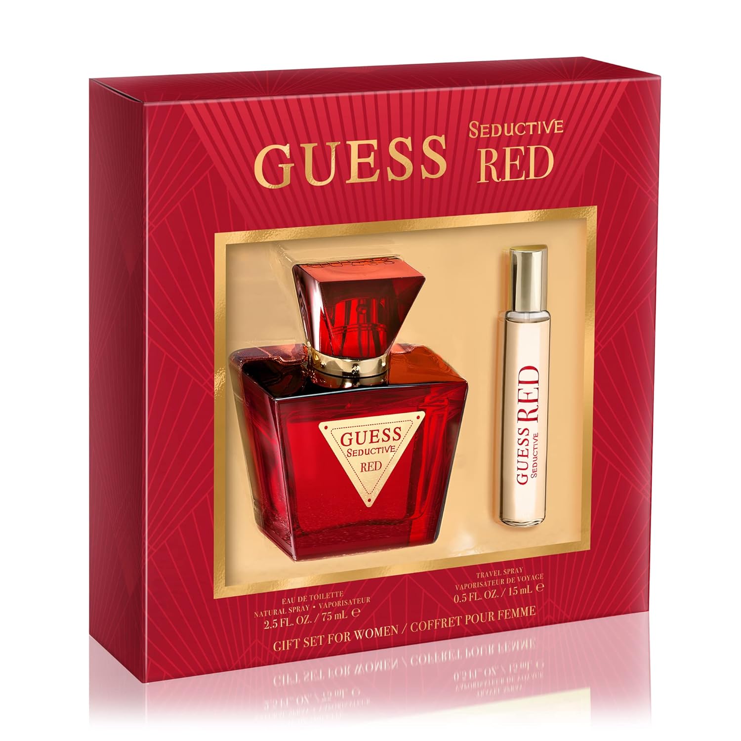 GUESS SEDUCTIVE RED eau de toilette spray 75 ml