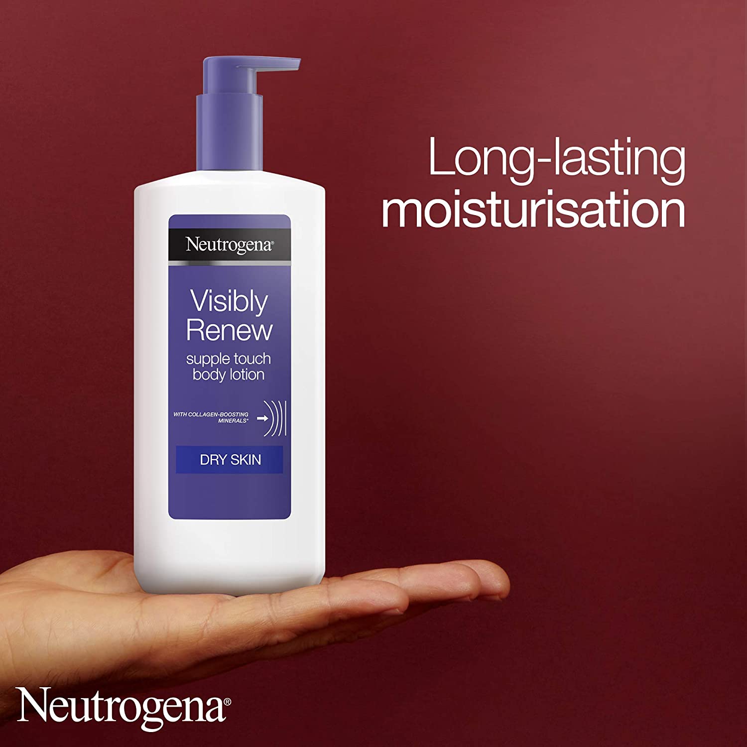NEUTROGENA VISIBLY RENEW Lait corps peaux sèches 400 ml