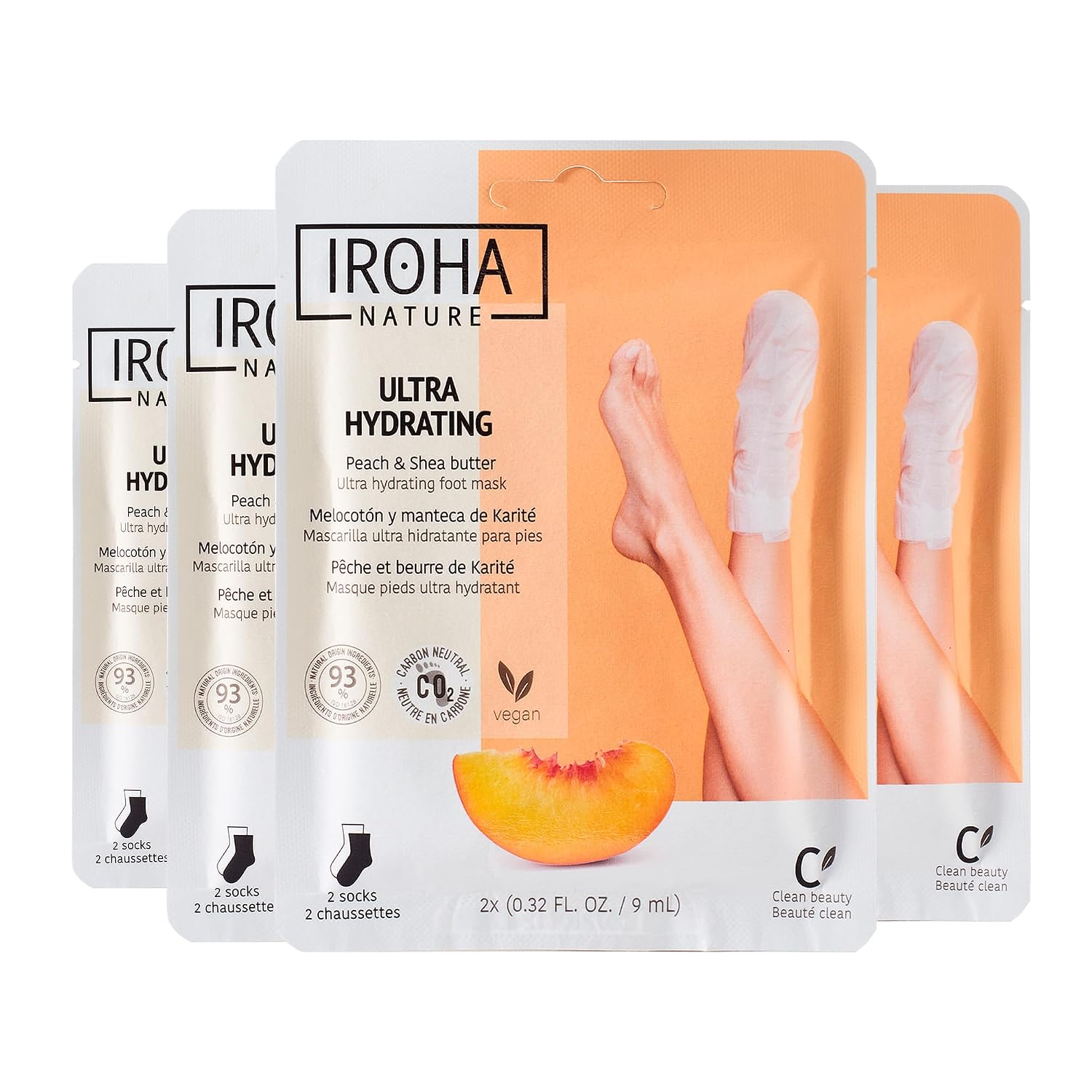 IROHA ARGAN & MACADAMIA calzini nutrienti 1 pz