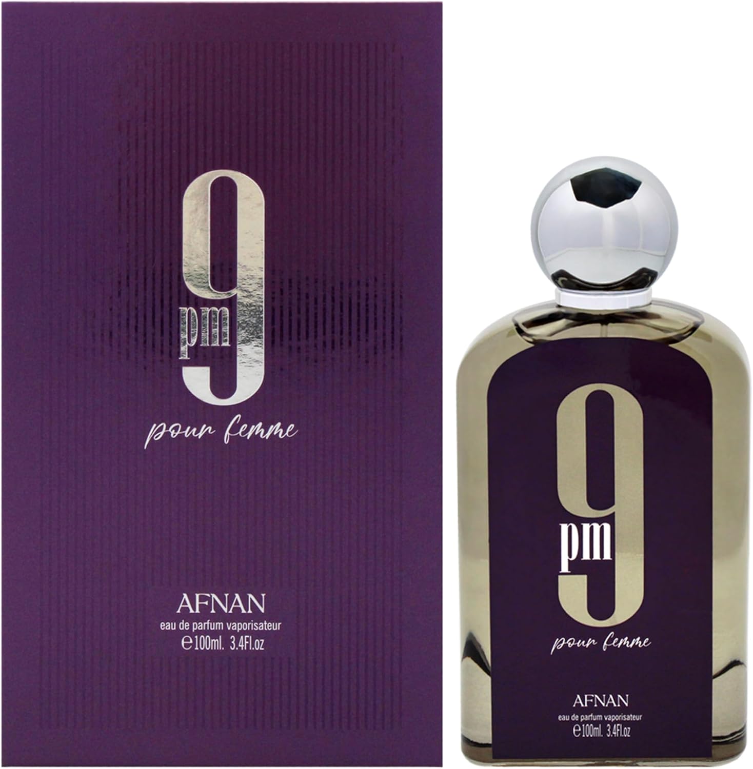 AFNAN 9 PM POUR FEMME edp vap 100 ml