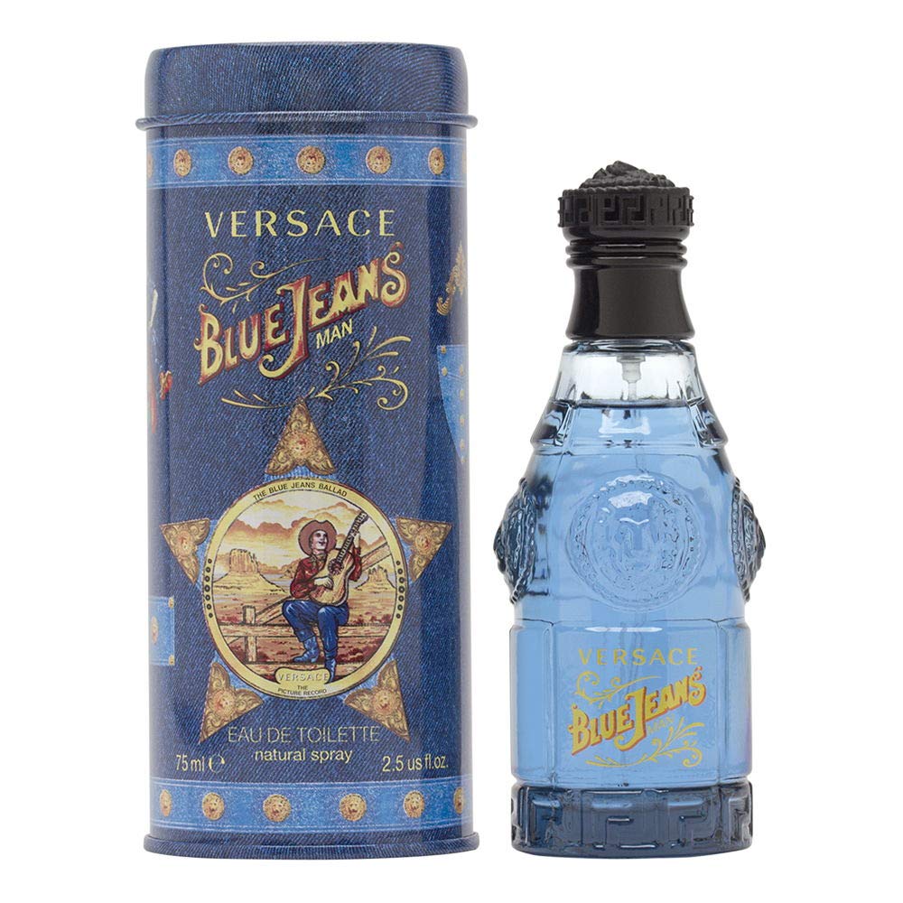 VERSACE BLUE JEANS eau de toilette vaporisateur 75 ml