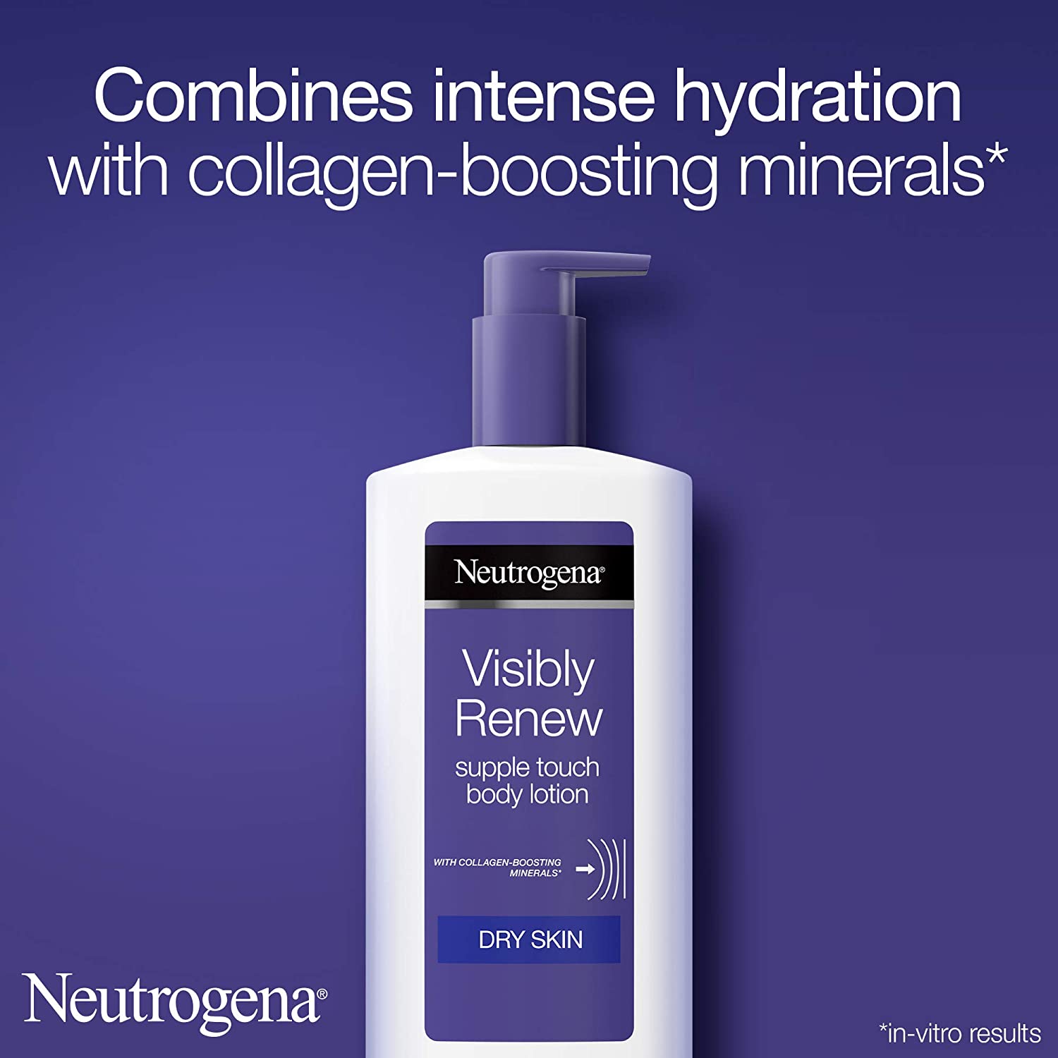 NEUTROGENA VISIBLY RENEW Lait corps peaux sèches 400 ml