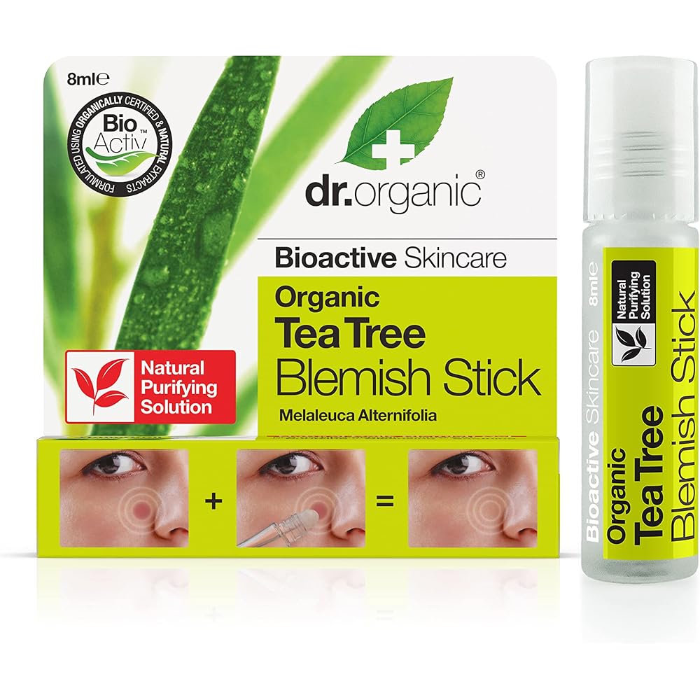 DR. ORGANIC BIOACTIVE ORGANIC stick à l'arbre à thé contre l'acné 8 ml