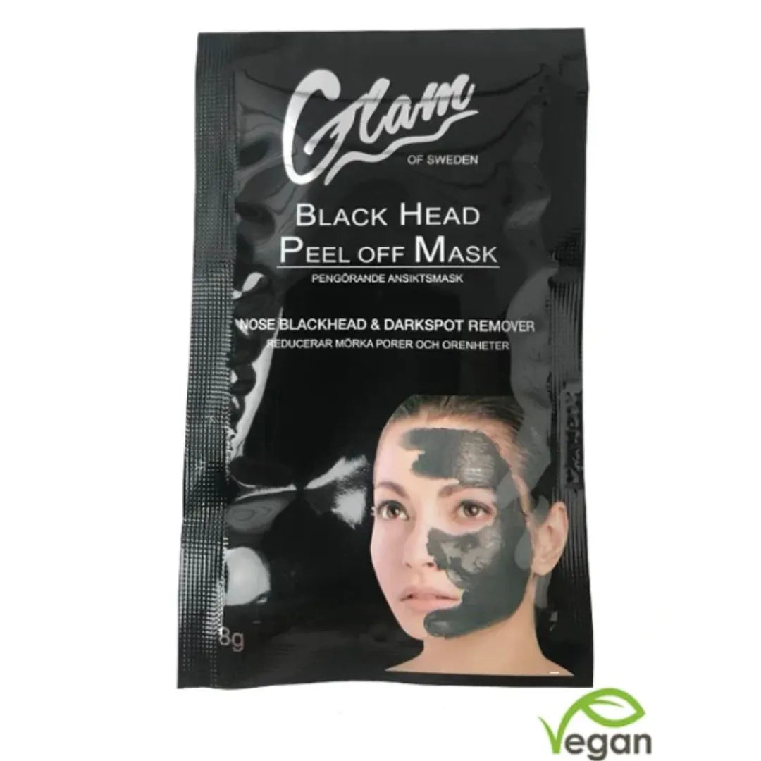 GLAM OF SWEDEN MASCHERA punti neri peel off 3 x 8 gr
