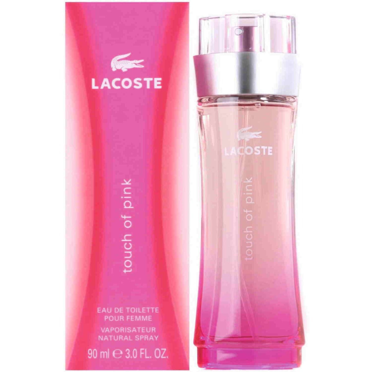 LACOSTE TOUCH OF PINK edt vapo 90 ml