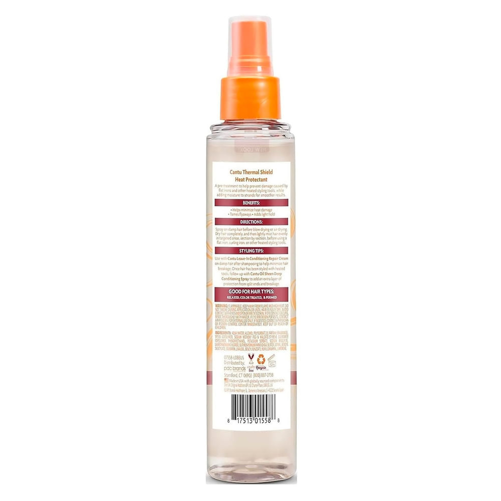 CANTU SHEA BUTTER thermal shield heat protecting spray 151 ml