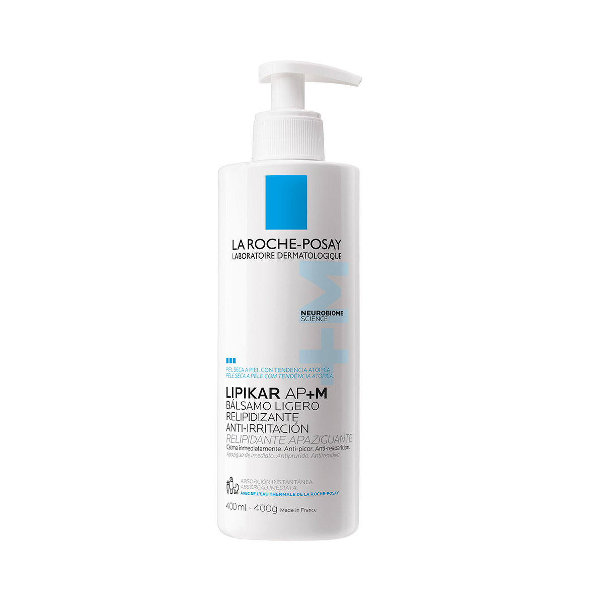 LA ROCHE POSAY LIPIKAR BAUME LIGHT AP+M balsamo riparatore tripla azione 400 ml