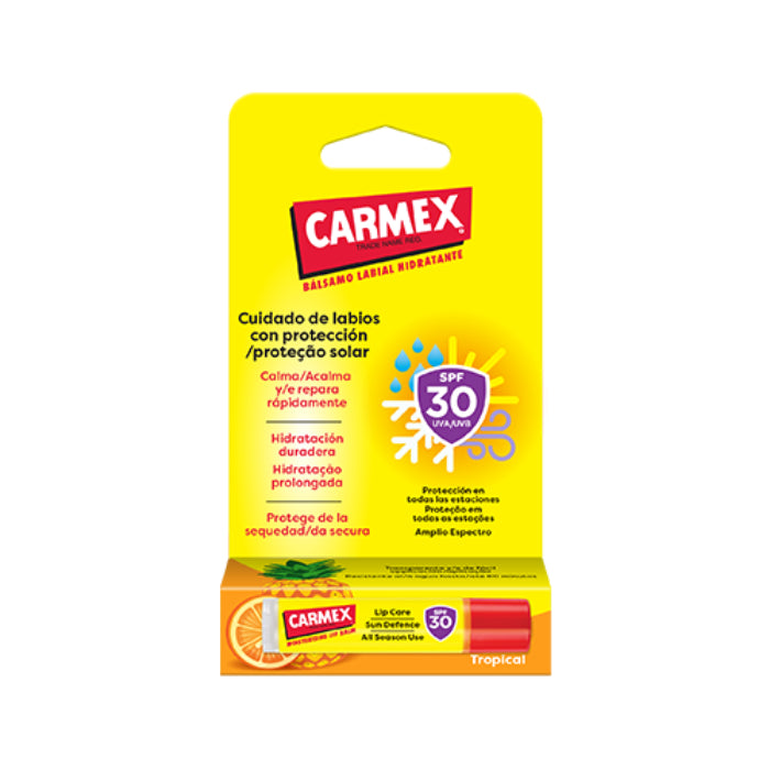CARMEX bálsamo labial hidratante stick SPF30 1 u