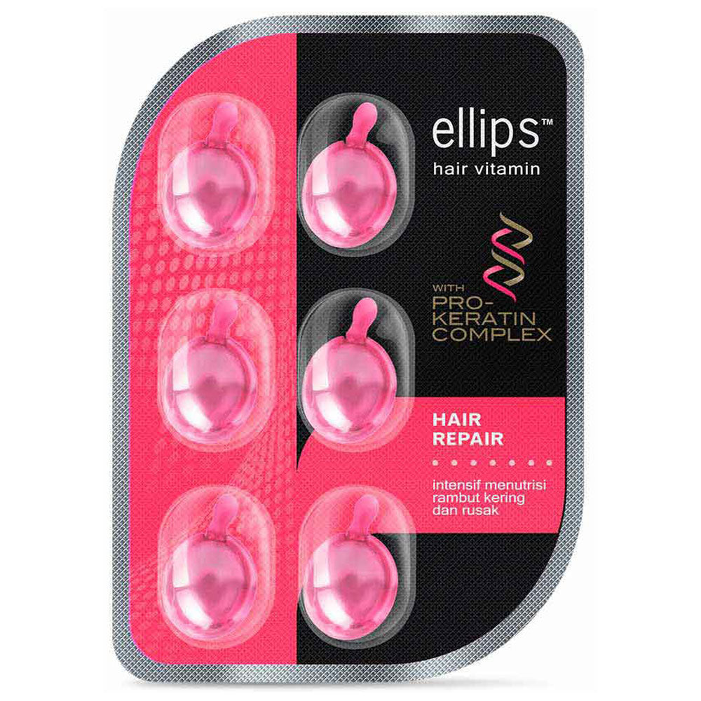 ELLIPS HAIR VITAMIN traitement pro-kératine 6 unités