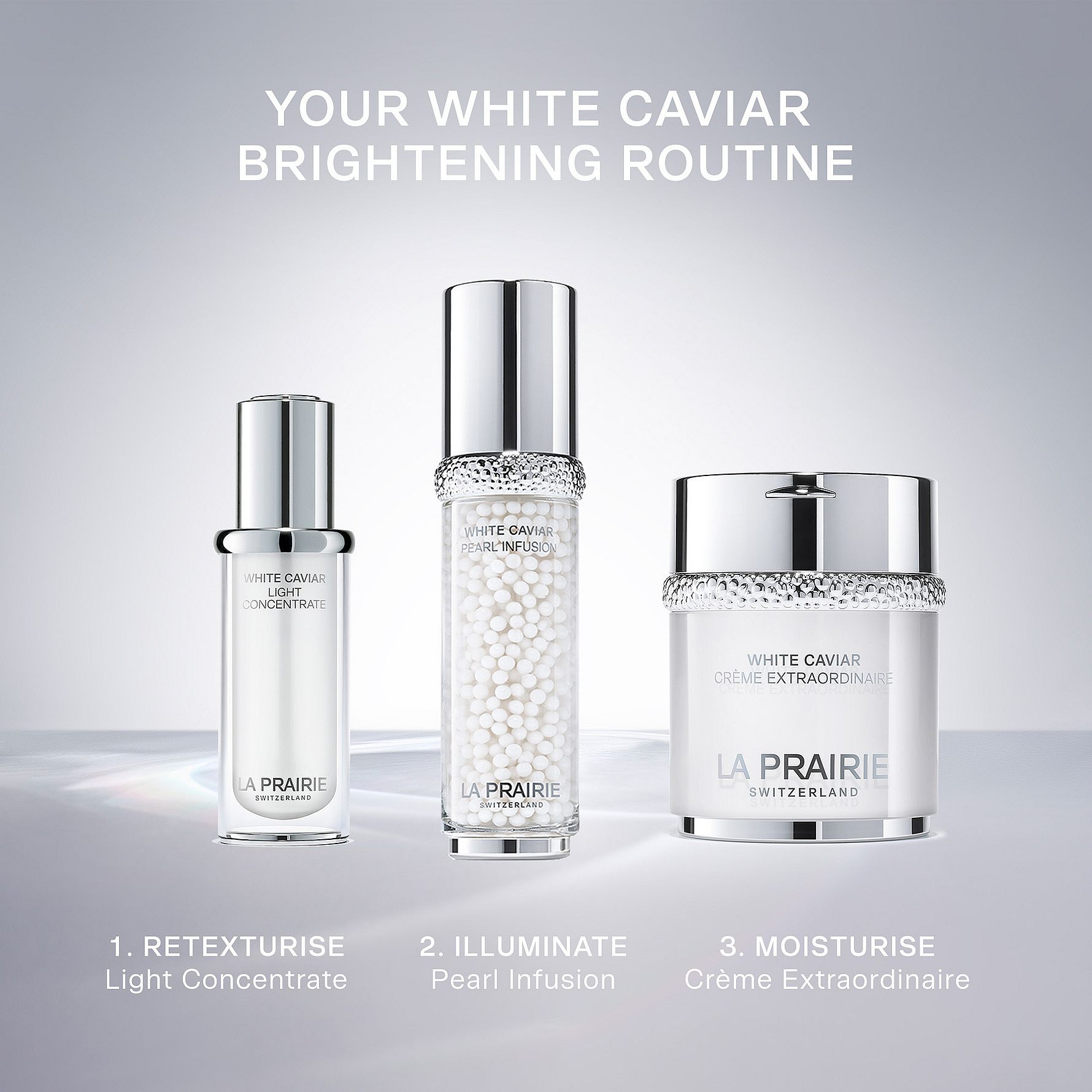 LA PRAIRIE WHITE CAVIAR CONCENTRATE siero illuminante 20 ml