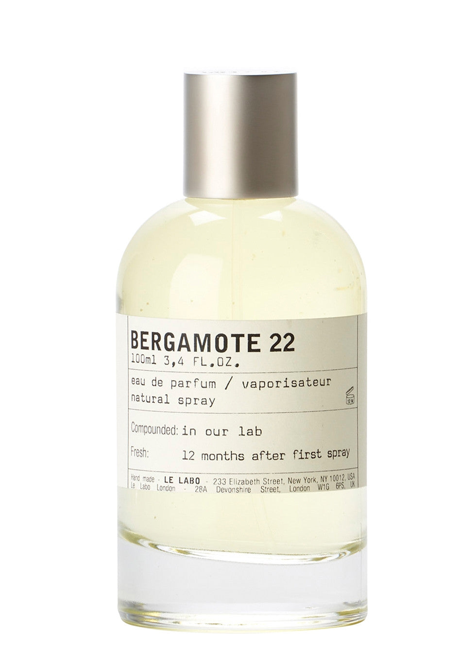 LE LABO BERGAMOTTO 22 edp vapo 100 ml