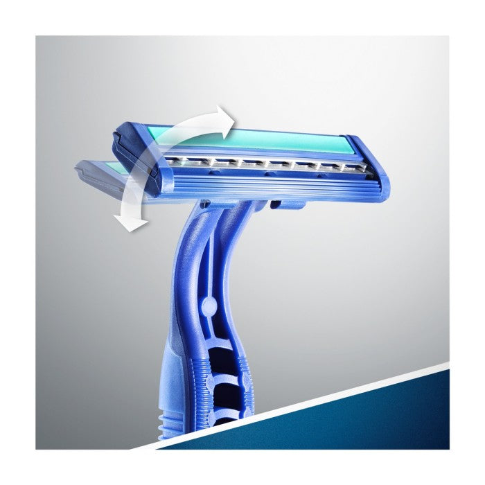 GILLETTE BLUE II PLUS SLALOM rasoi usa e getta 5 unità