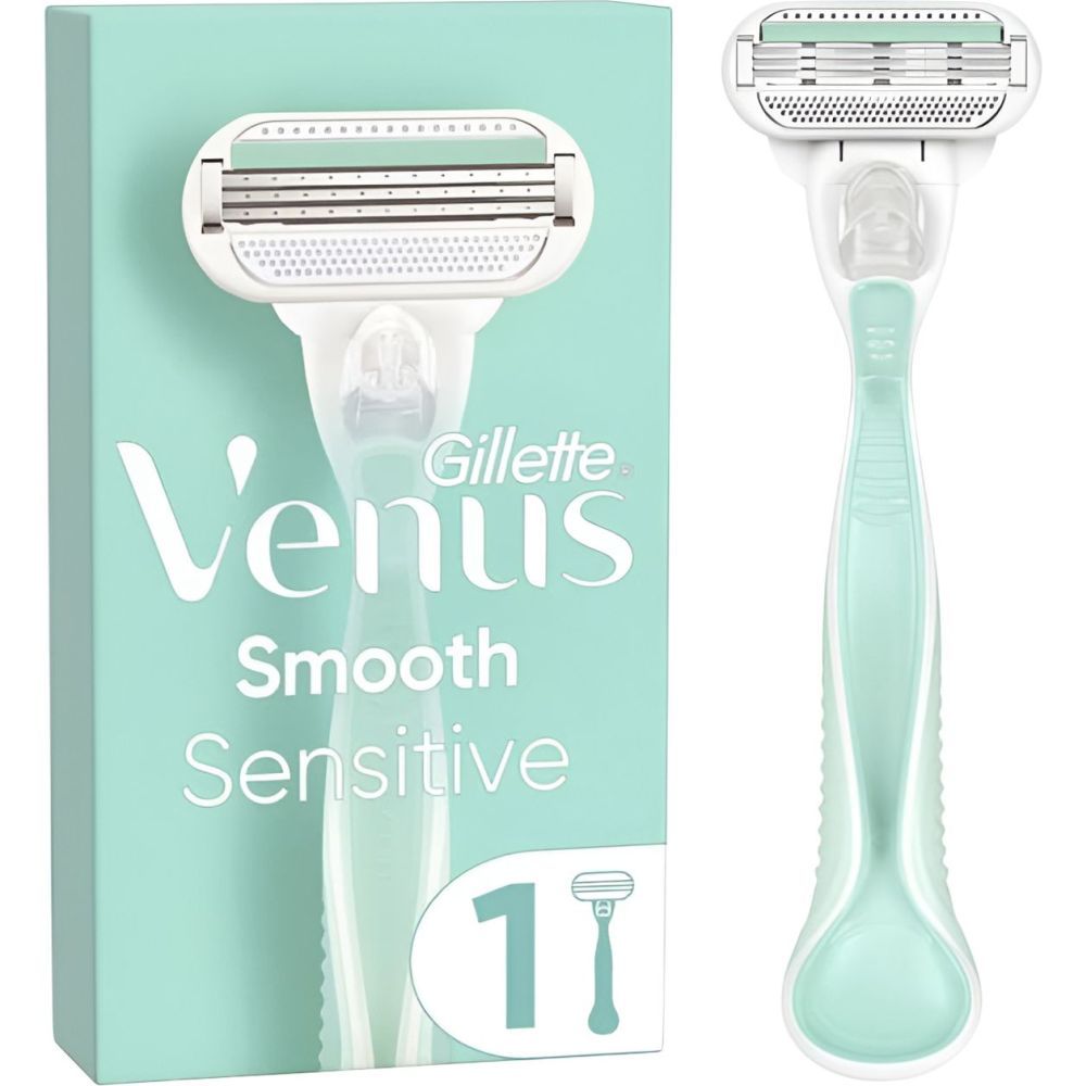 GILLETTE VENUS SMOOTH SENSITIVE razor + 1 refill