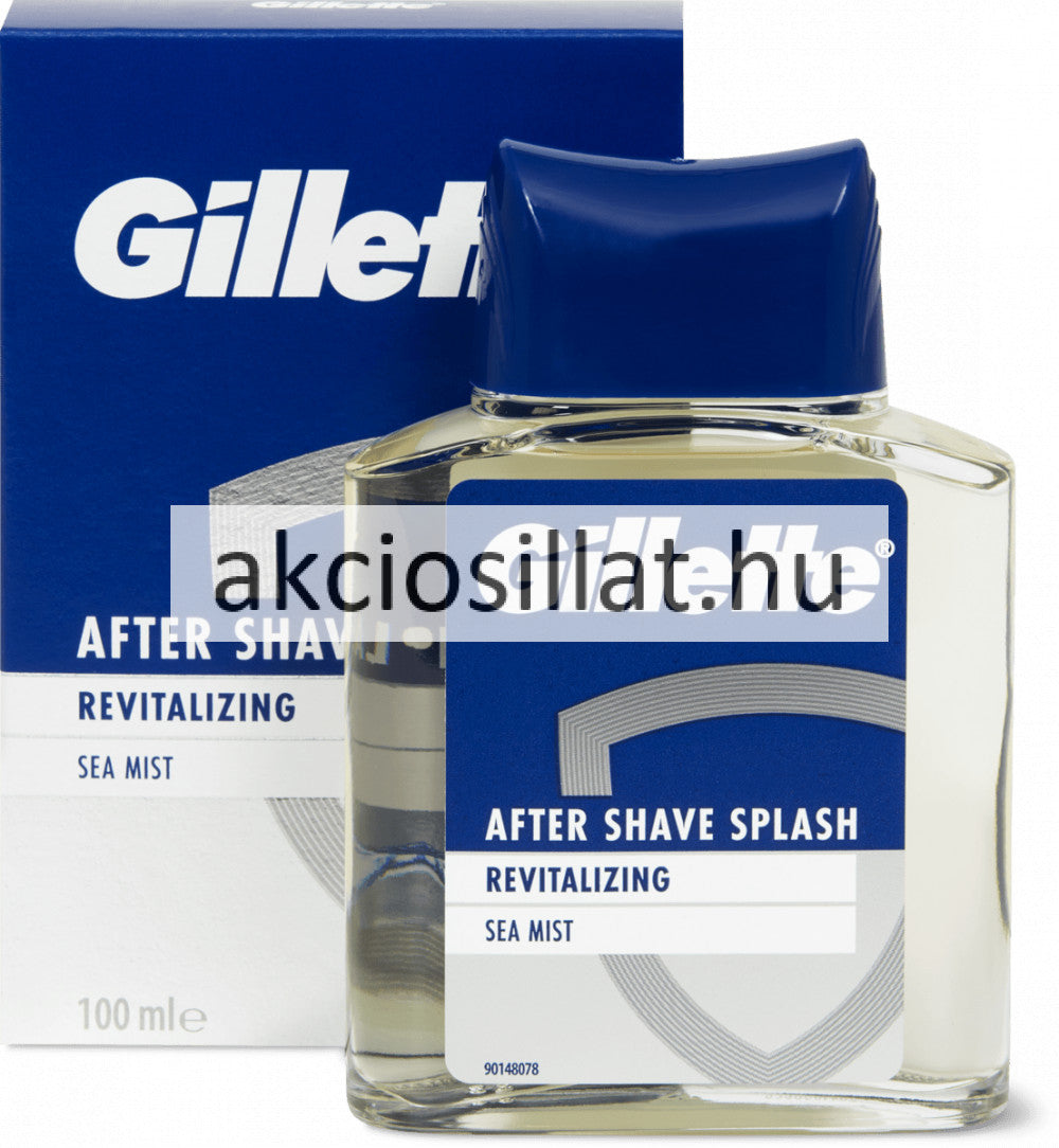 GILLETTE dopobarba rivitalizzante sea mist splash 100 ml
