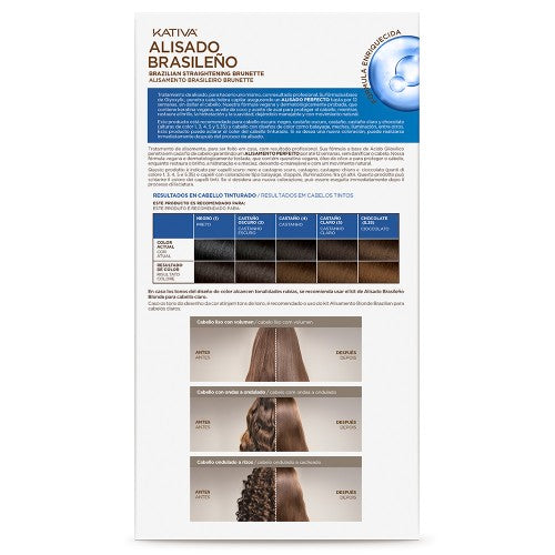 KATIVA PROFESSIONAL LISCIANTE BRASILIANO PRO CAPELLI SCURI CONFEZIONE 6 pz