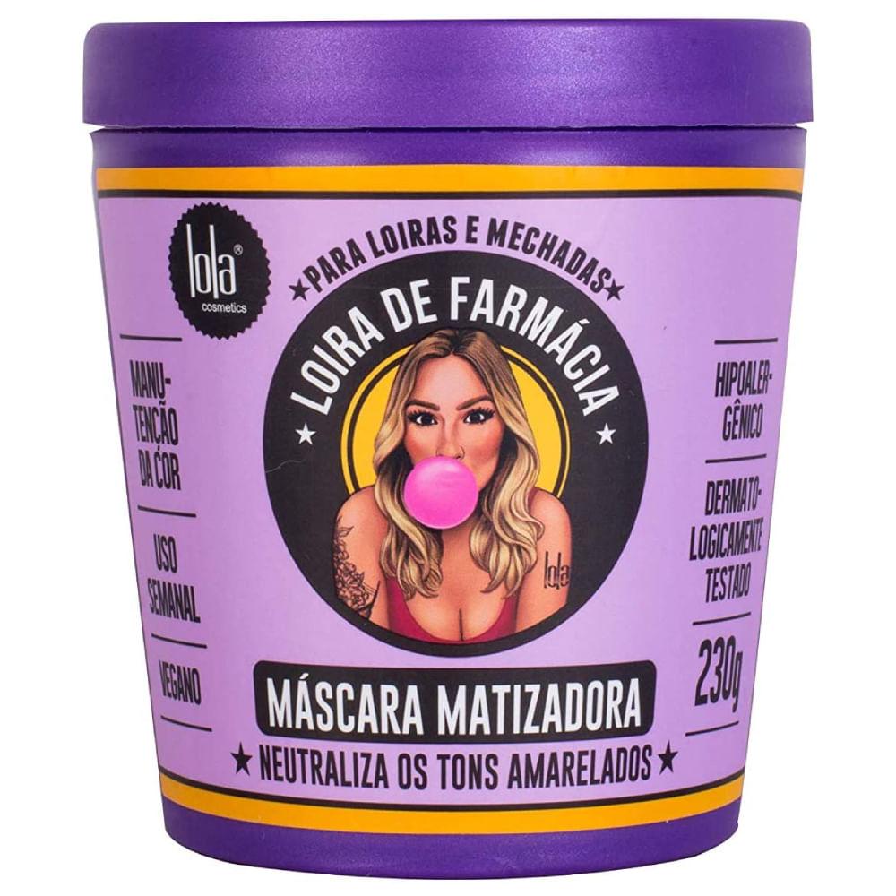 LOLA COSMETICS Loira de Farmácia Maschera Matizadora 230 ml