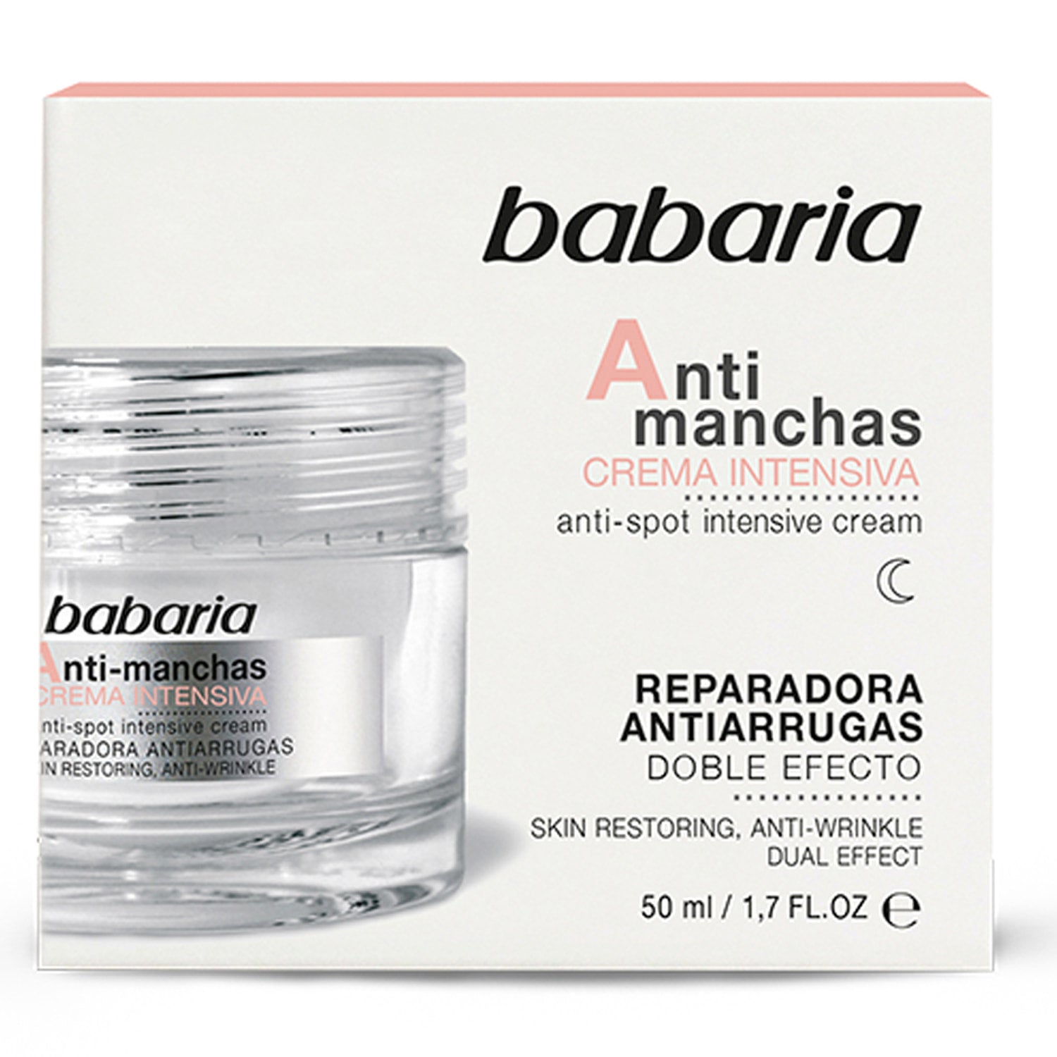 BABARIA ANTIMANCHAS intensive anti-aging night cream 50 ml