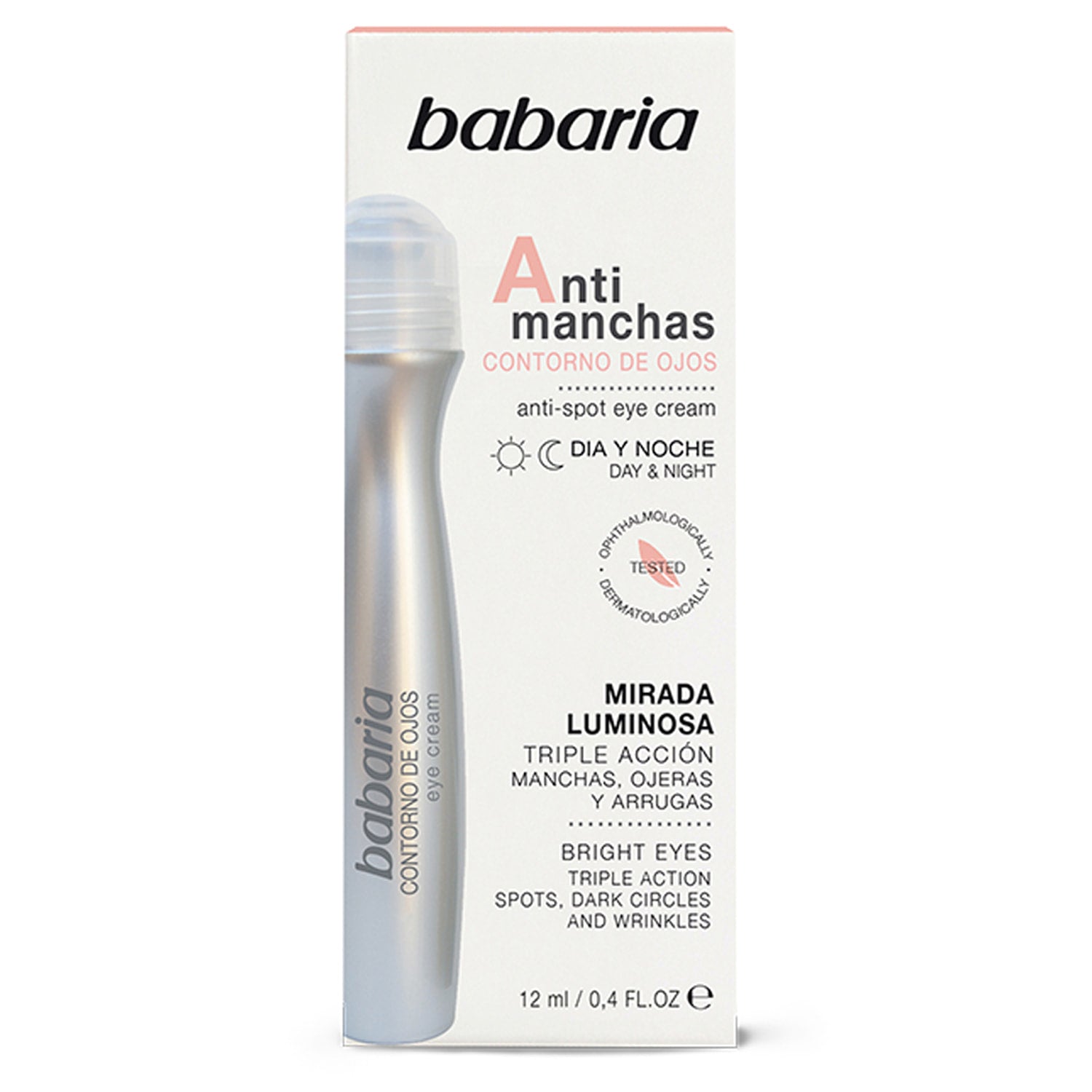 BABARIA ANTI-DARK SPOT MANCHAS contorno de ojos 12 ml