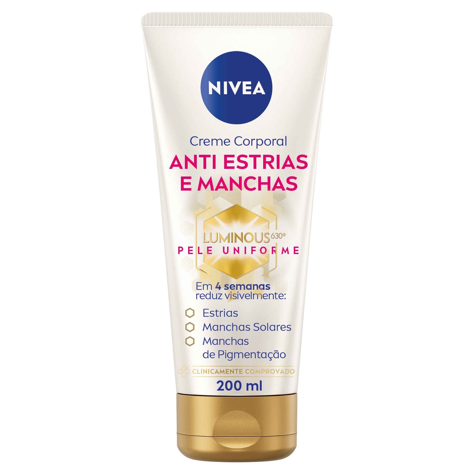 NIVEA LUMINOUS 630º ANTI-MACCHIE crema corpo anti-smagliature 200 ml