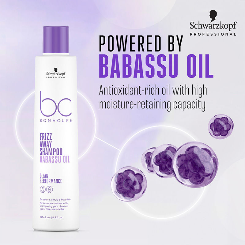 SCHWARZKOPF BC FRIZZ AWAY micellar shampoo 250 ml