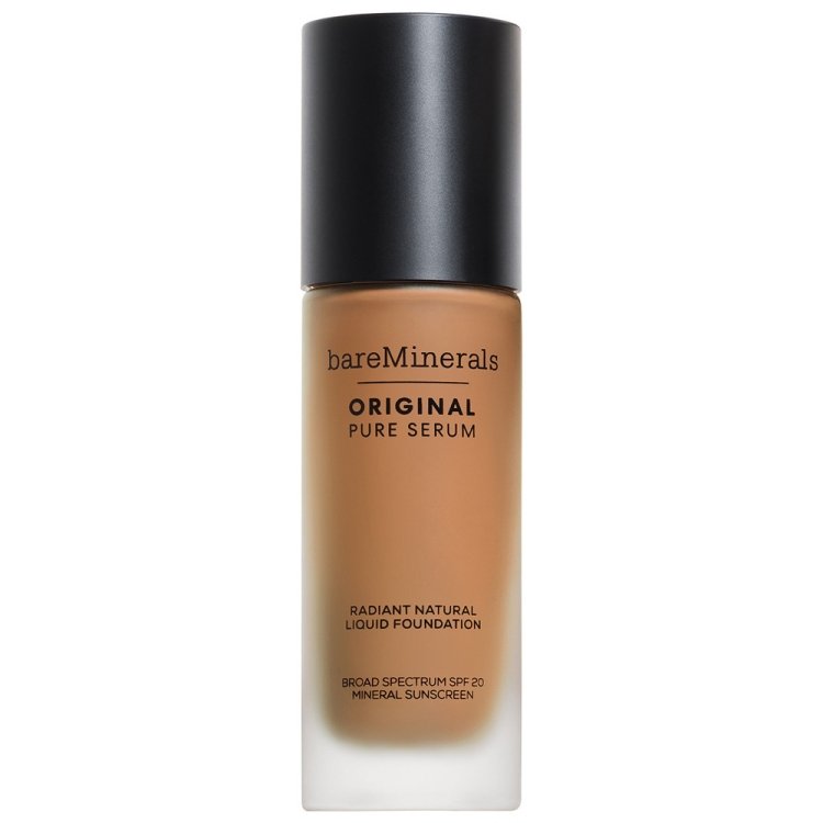 BARE MINERALS ORIGINAL PURE SERUM liquid foundation #Medium Deep Warm 4 30 ml