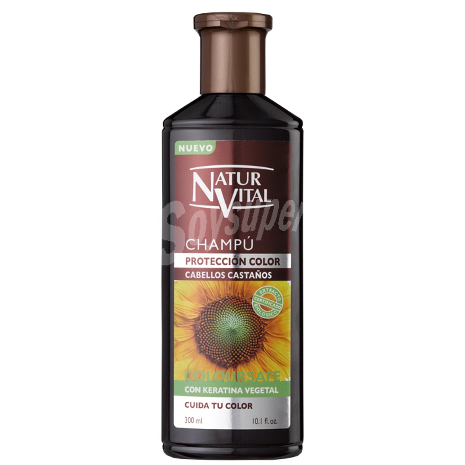 NATUR VITAL Shampoing couleur Acajou 300 ml