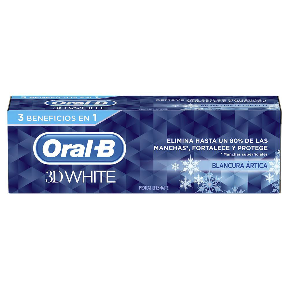 Dentifricio ORAL-B 3D WHITE ARTICA WHITENESS 75 ml