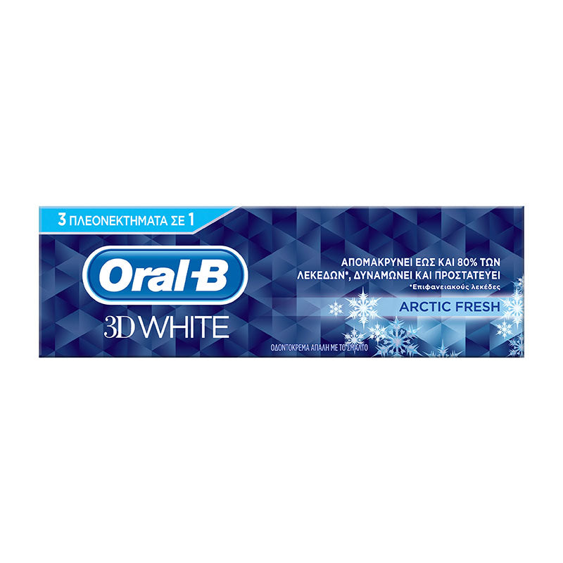 Dentifricio ORAL-B 3D WHITE ARTICA WHITENESS 75 ml