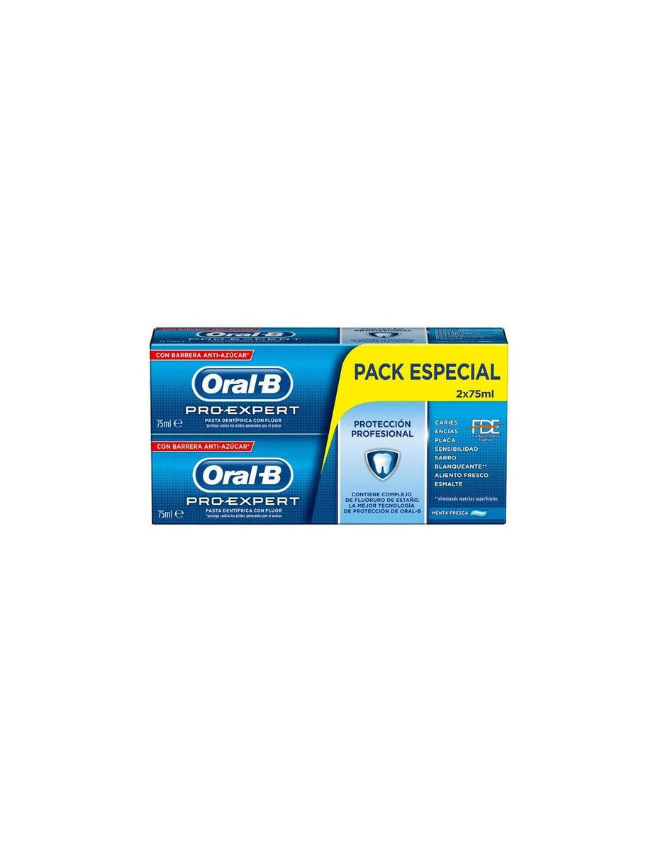 ORAL-B PRO-EXPERT PROFESSIONAL PROTECTION TOOTHPASTE pack of 2 x 75 ml