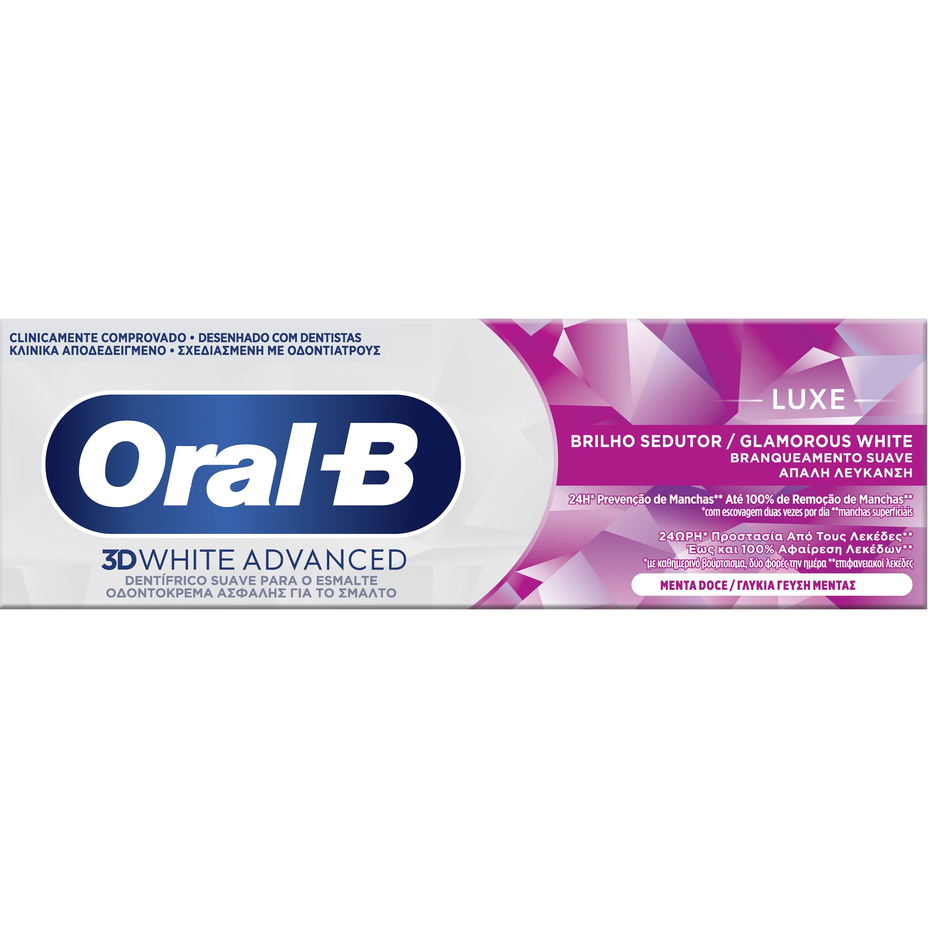 Pâte dentifrice Oral-B 3D White Luxe éclat séducteur 75 ml