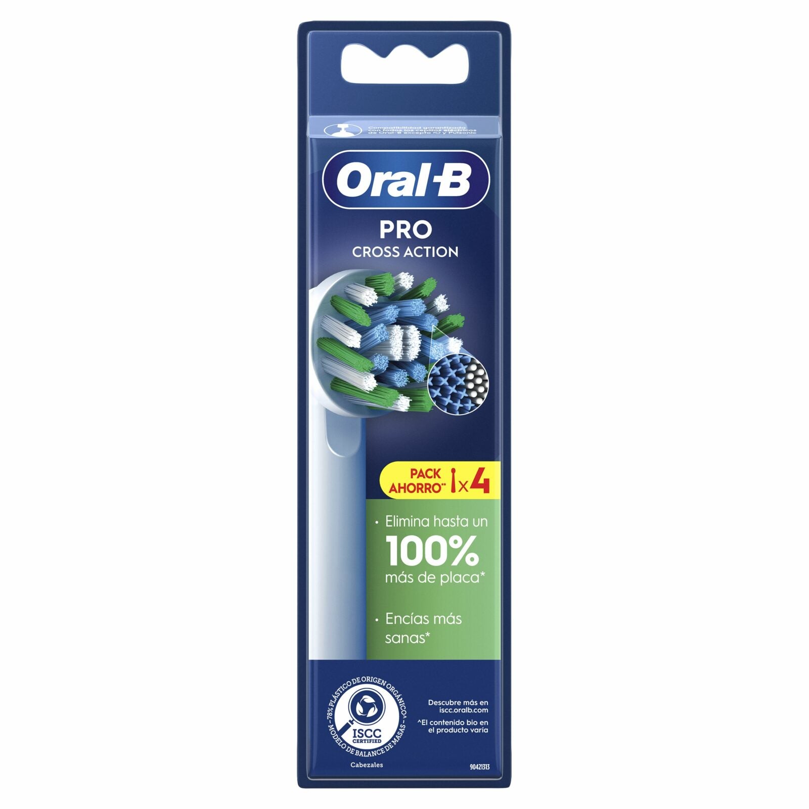 Têtes ORAL-B CROSS ACTION #blanc 4 u