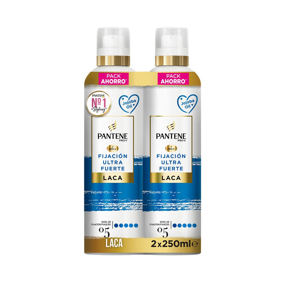 LOT DE 2 LAQUES ULTRA FORTES PANTENE 2 x 250 ml